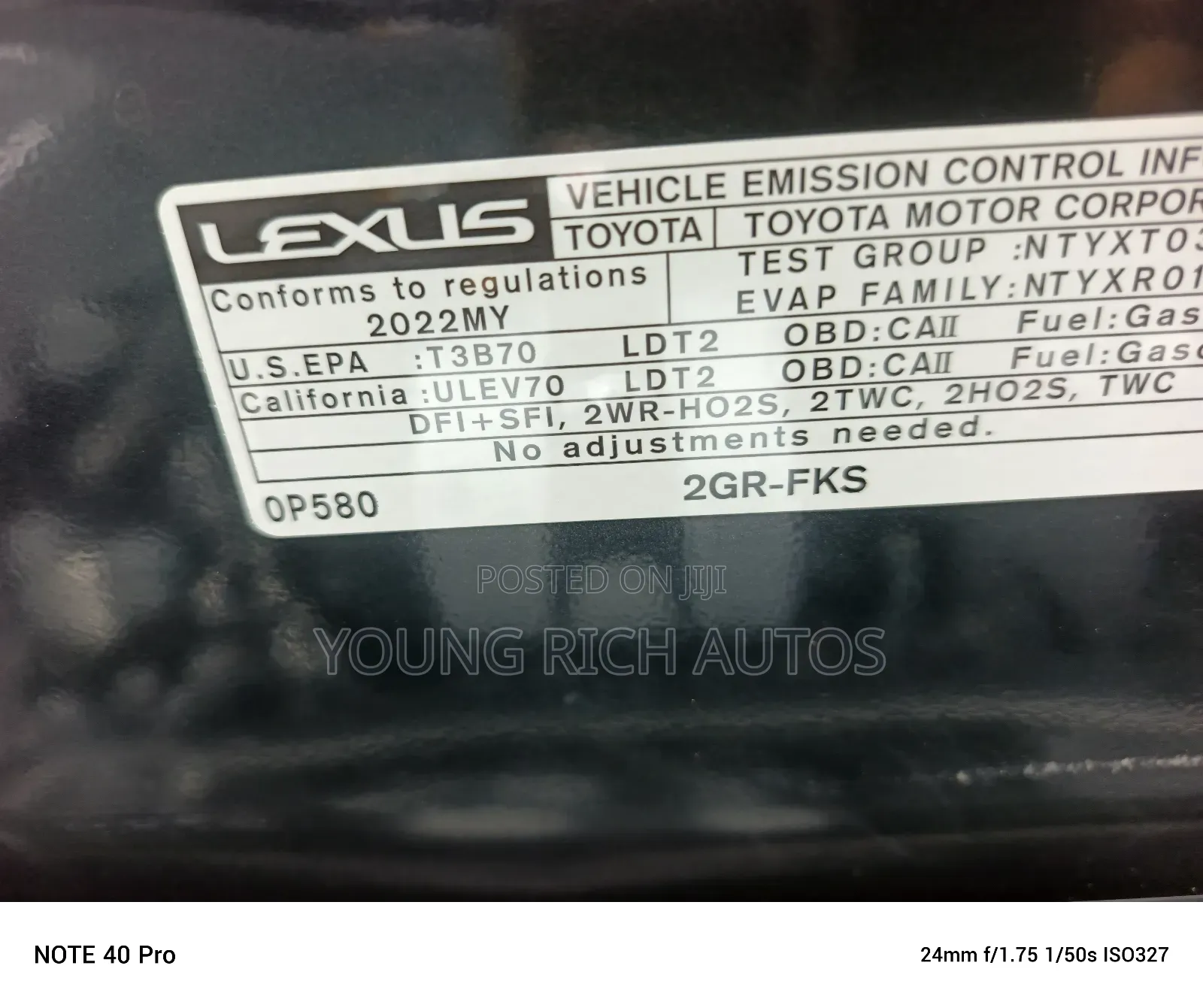 Lexus RX 2022 Black