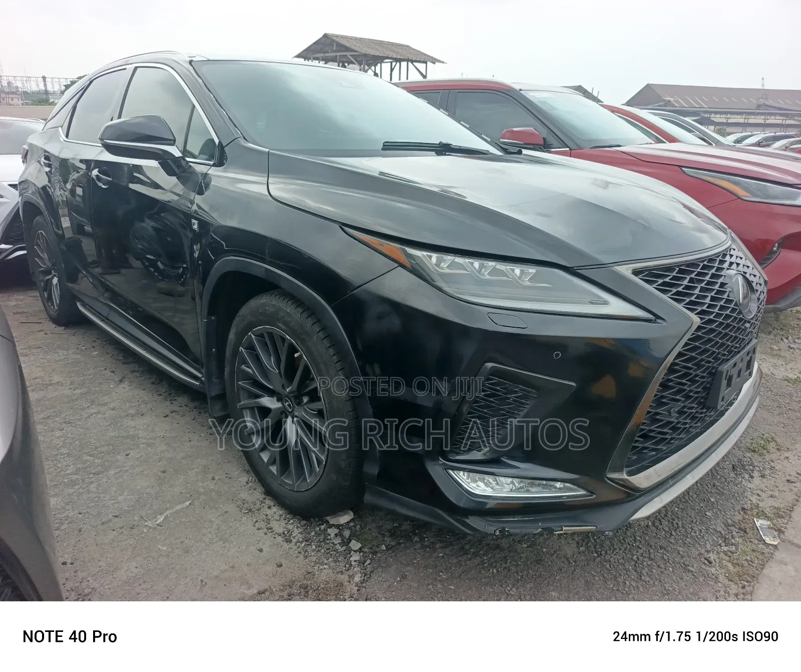 Lexus RX 2022 Black