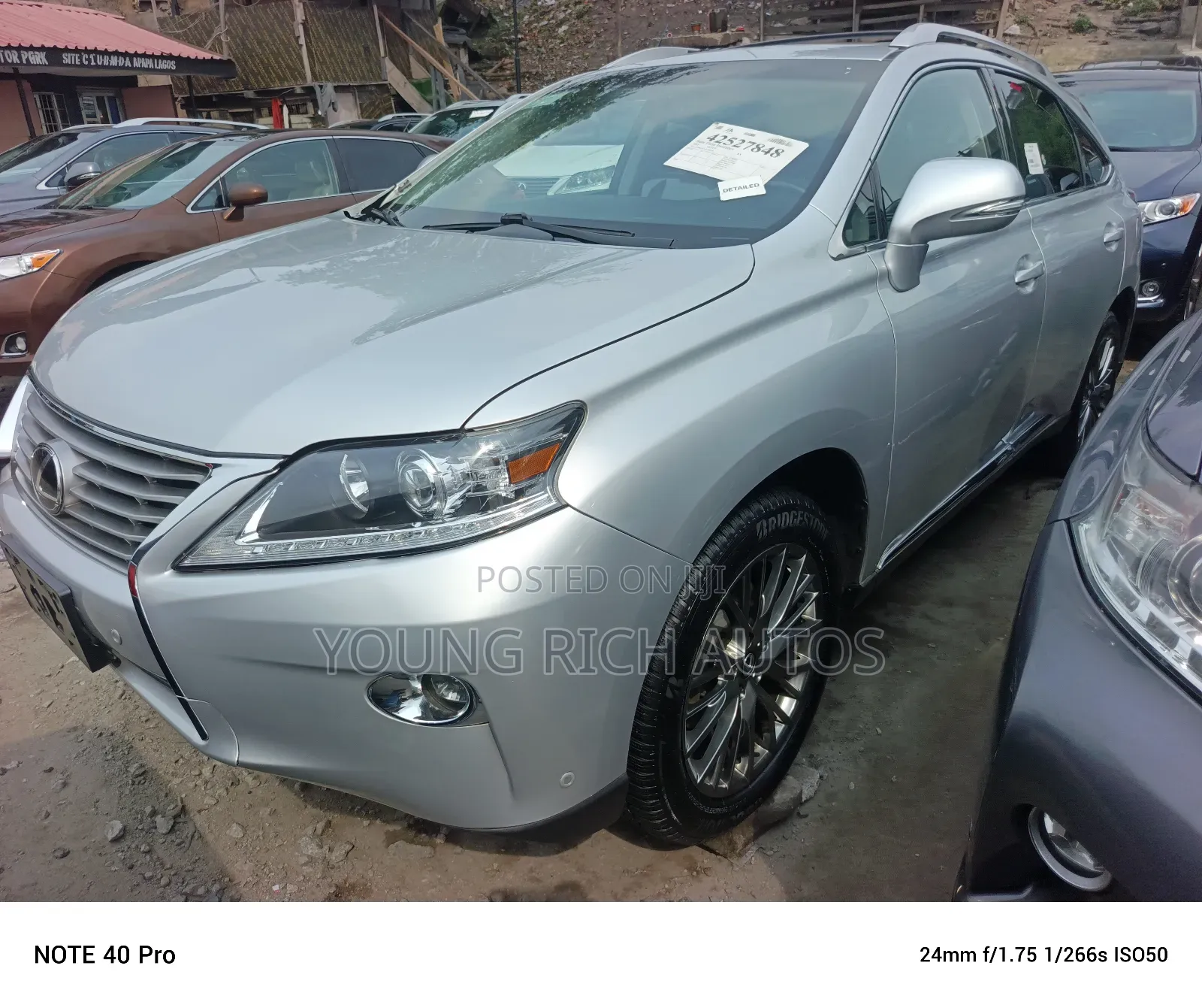 Lexus RX 2015 Silver