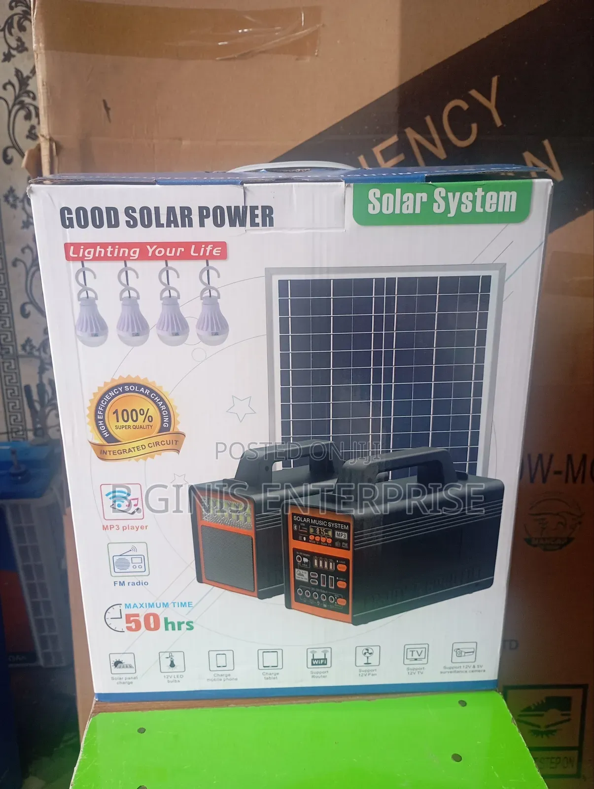 Powerful Solar Kit With Panel