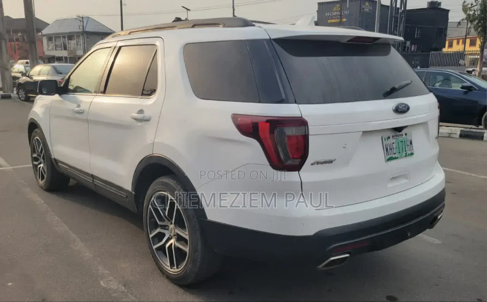 Ford Explorer Platinum 4dr 4x4 (3.5L 6cyl 6A) 2017 White