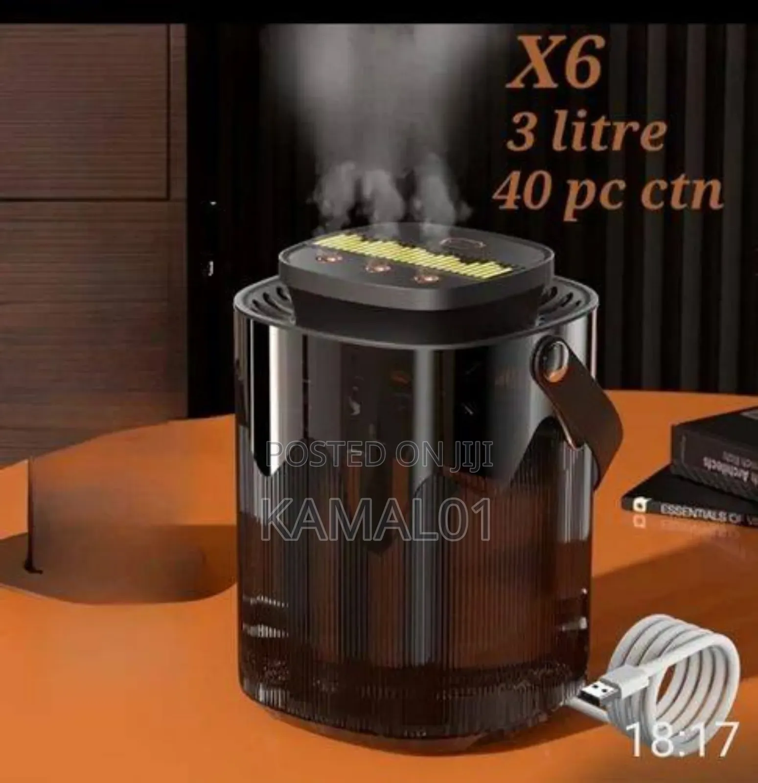 3 Liter Rechargeable Desktop Humidifier