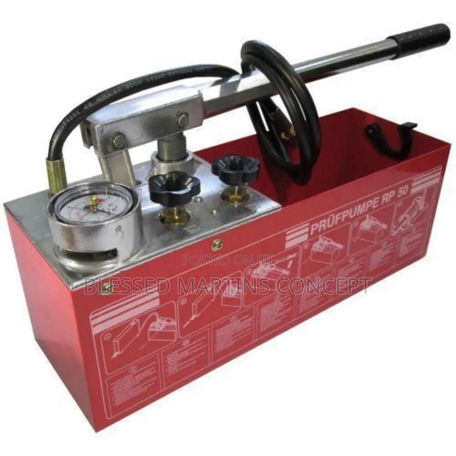 Manual Hydrostatic Pressure Testing Machine