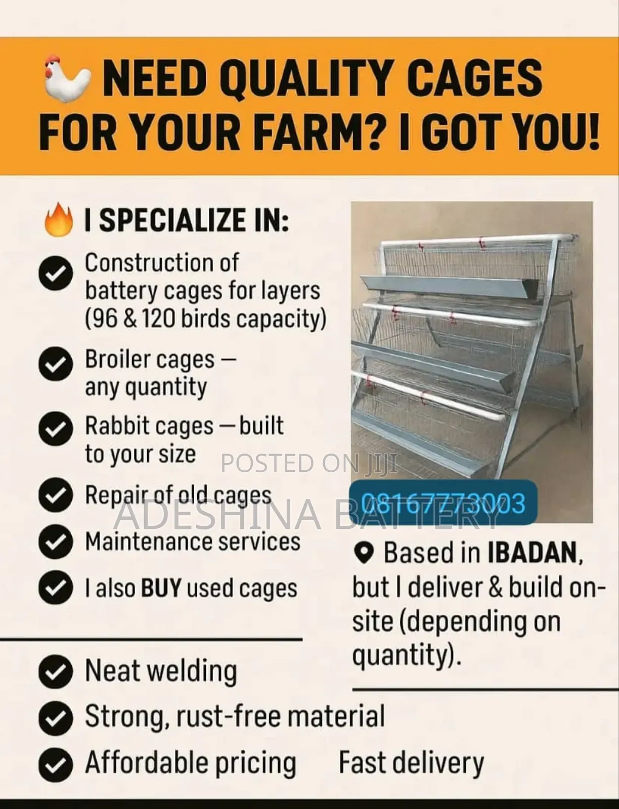 Farm Cages That Keep Your Chicken