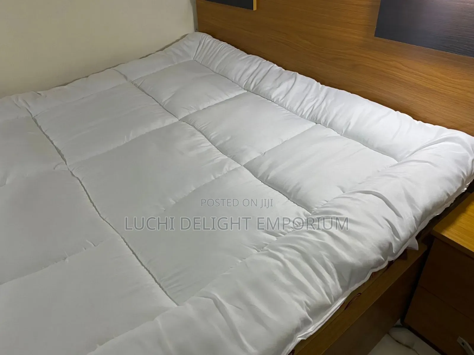 Flat 4by6 and 6by6 Mattress Topper-(Also Available in Other Colors)