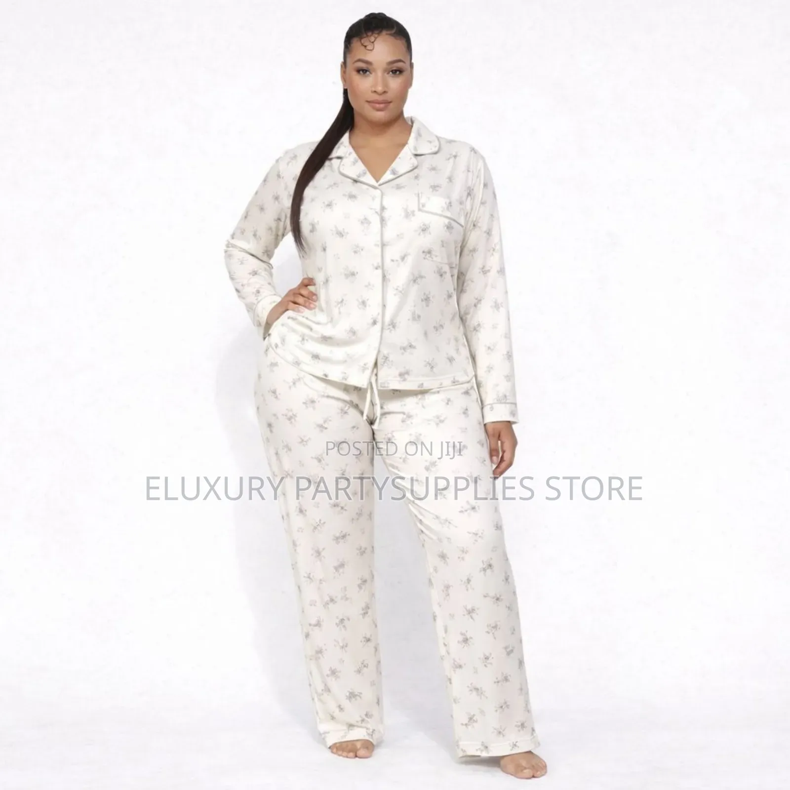 Modal Pink Panther 2 Piece Set Pyjamas