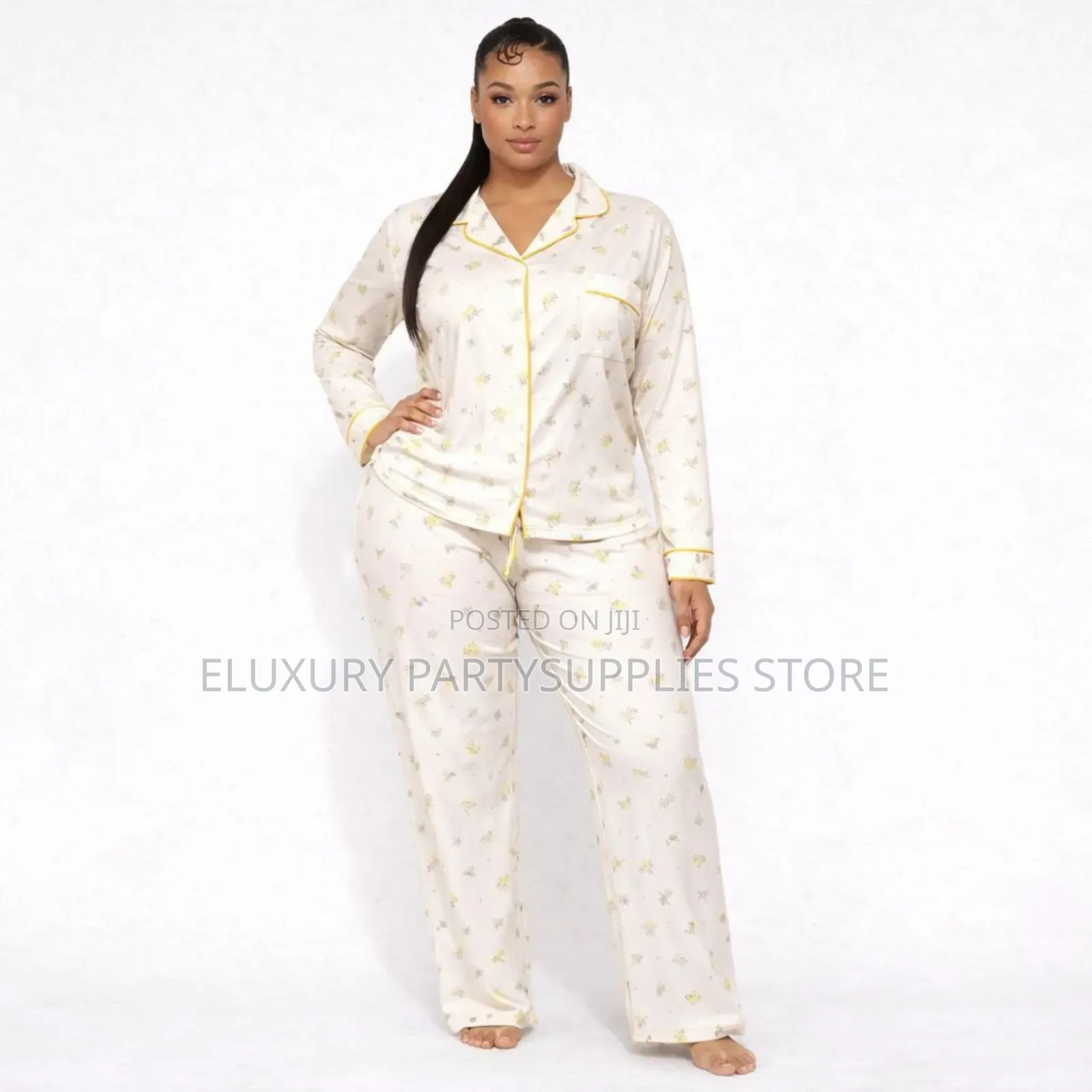 Modal Pink Panther 2 Piece Set Pyjamas
