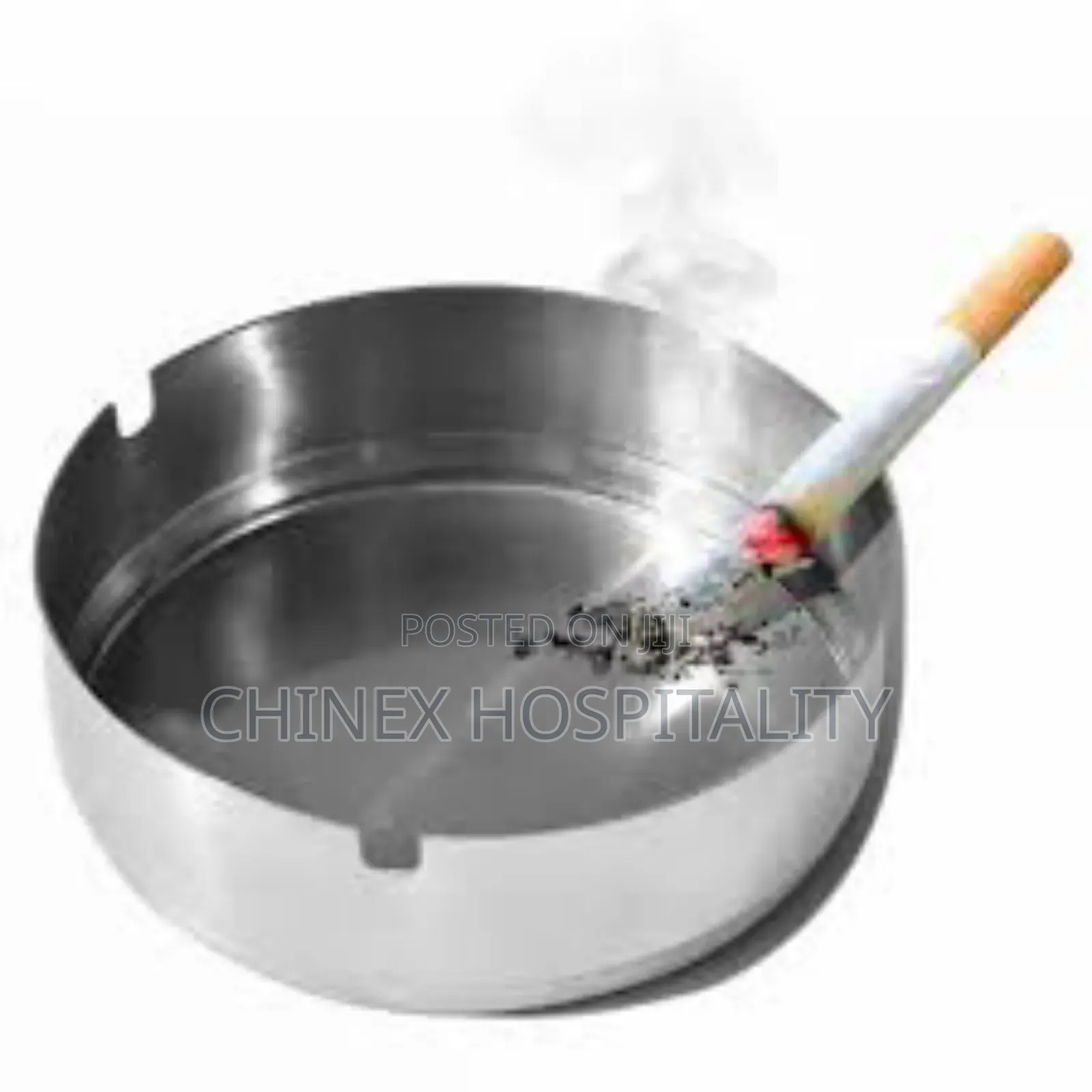 Durable Stainless Ash Tray For Hotels, Lounges & Restaurants.