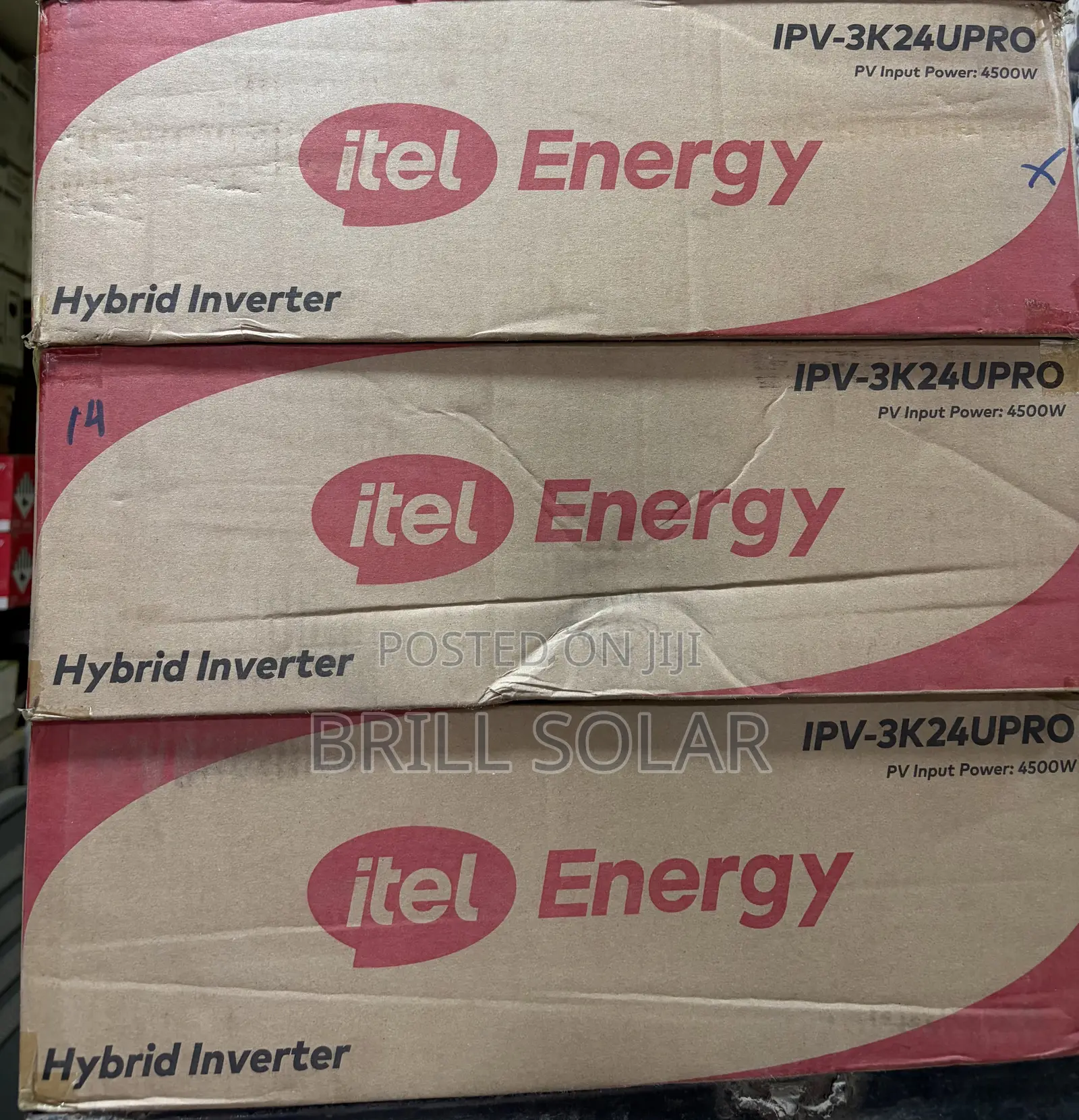3kva-24v Itel Pure Sine Wave Hybrid Inverter (Pro)