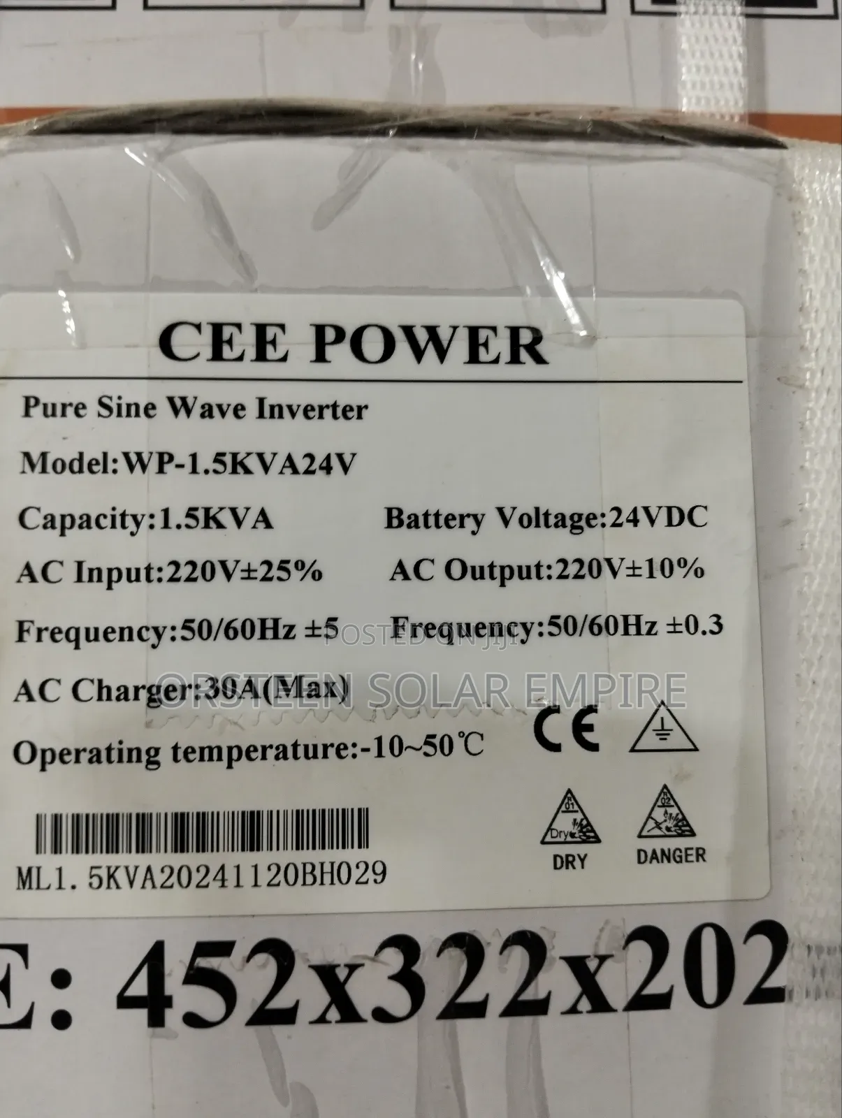 Cee Power Inverter
