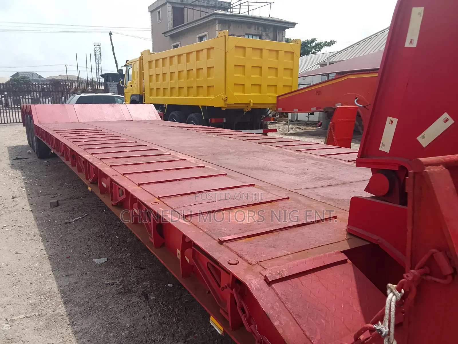 Lowbed 80 Tons Front Loading