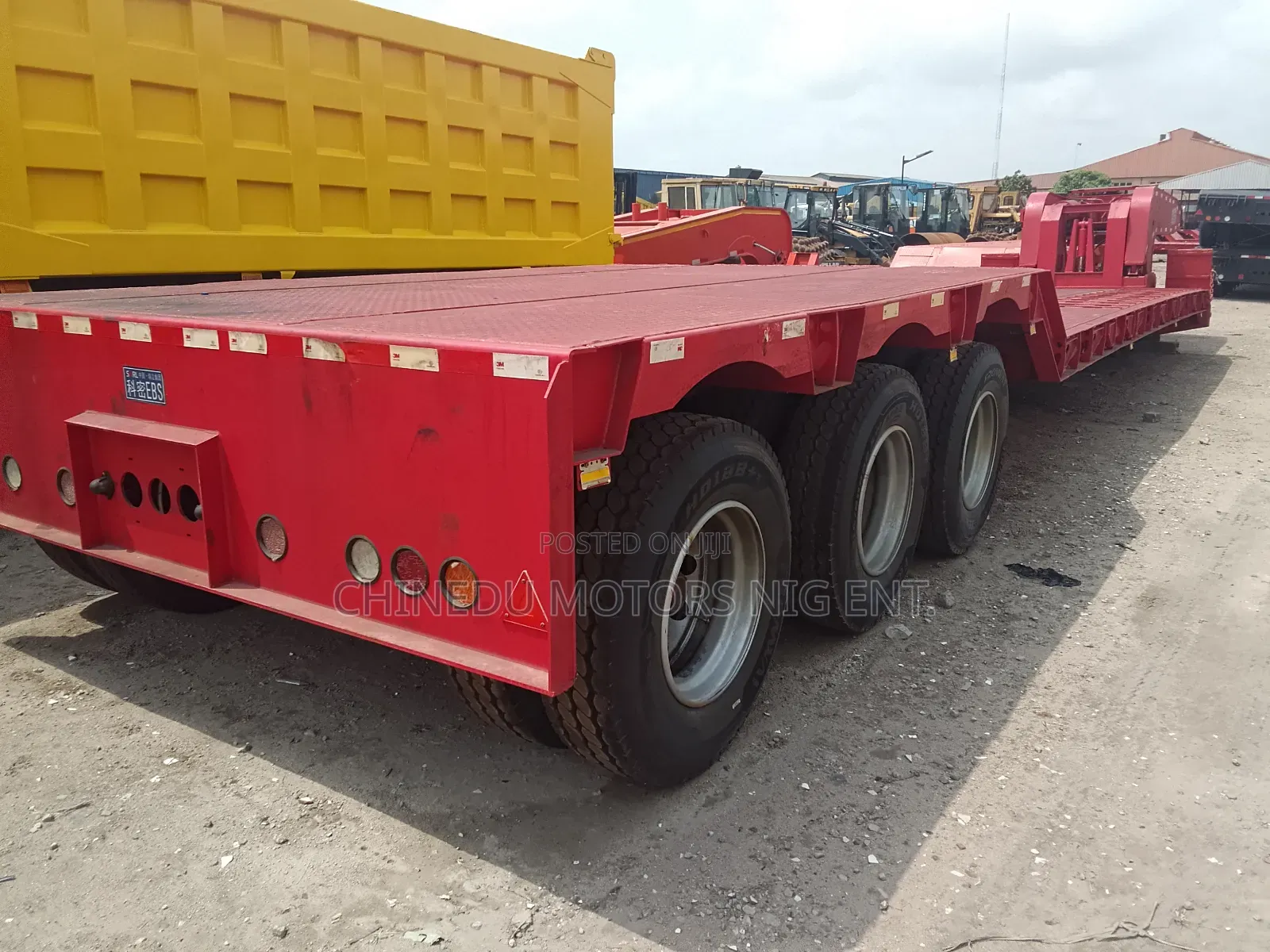 Lowbed 80 Tons Front Loading
