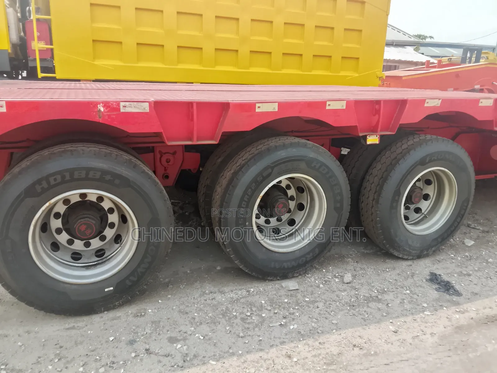 Lowbed 80 Tons Front Loading