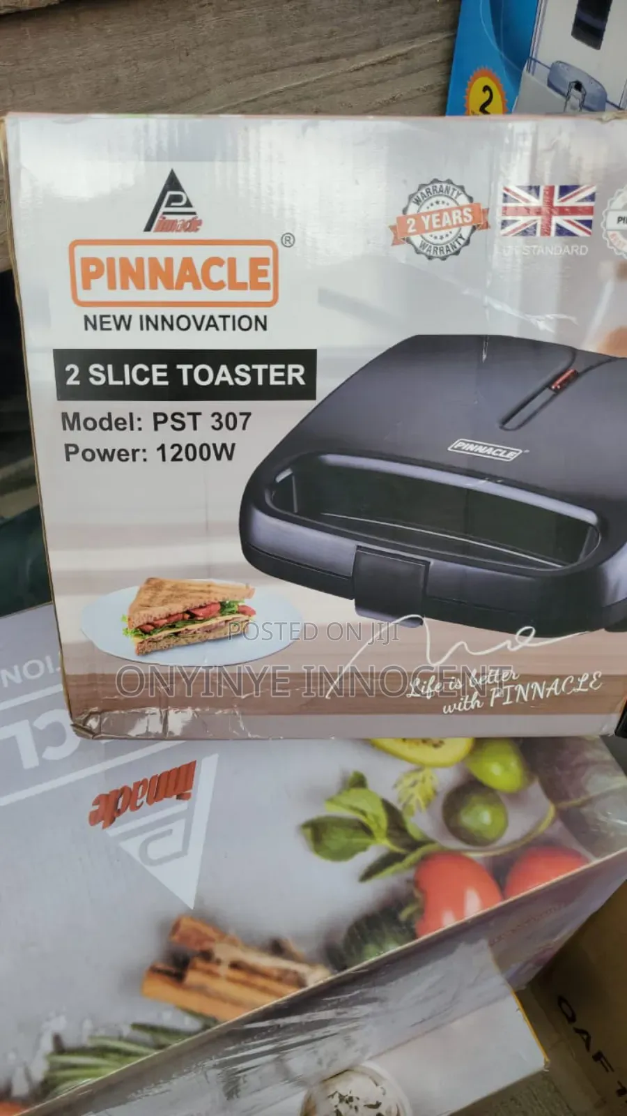 Pinnacle 2 Slice Toaster (Pst 307)