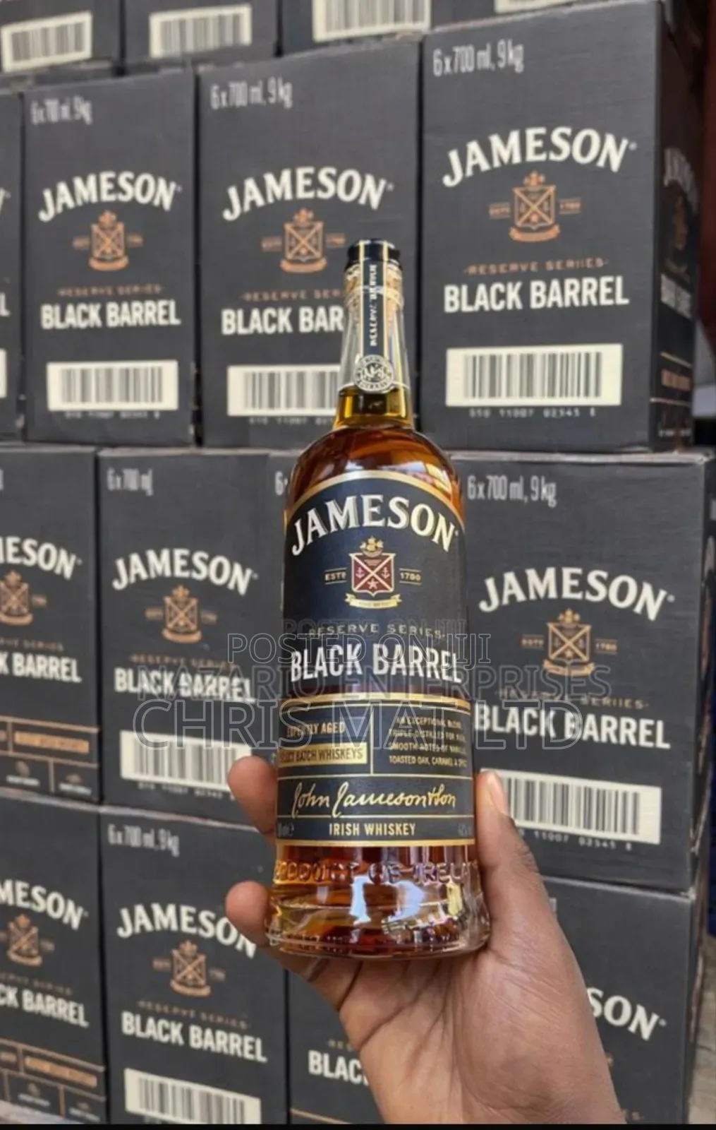Jameson Black Barrel* Per Bottle