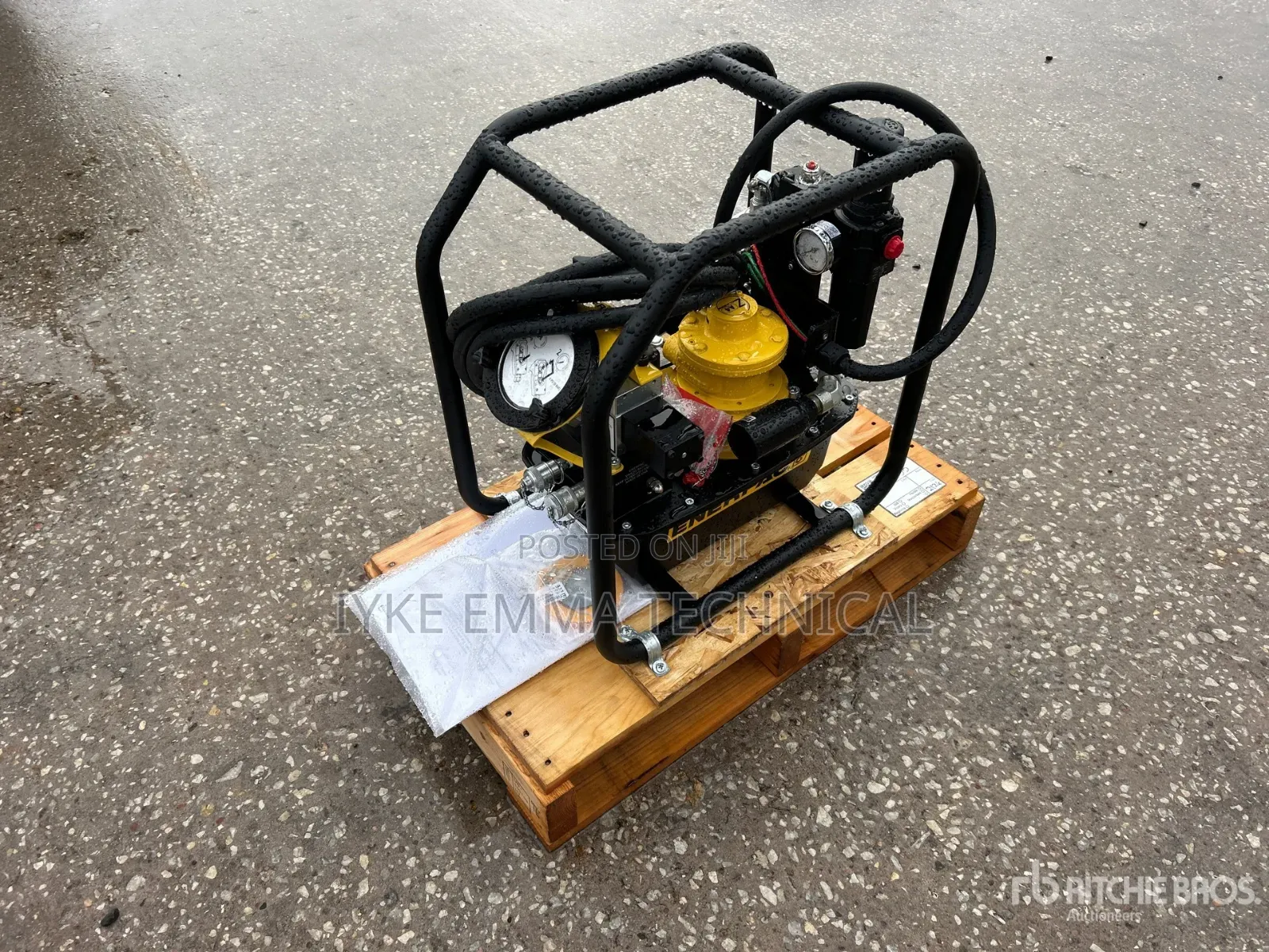 Enerpac Za4208tx-E Air Hydraulic Torque Wrench Pump