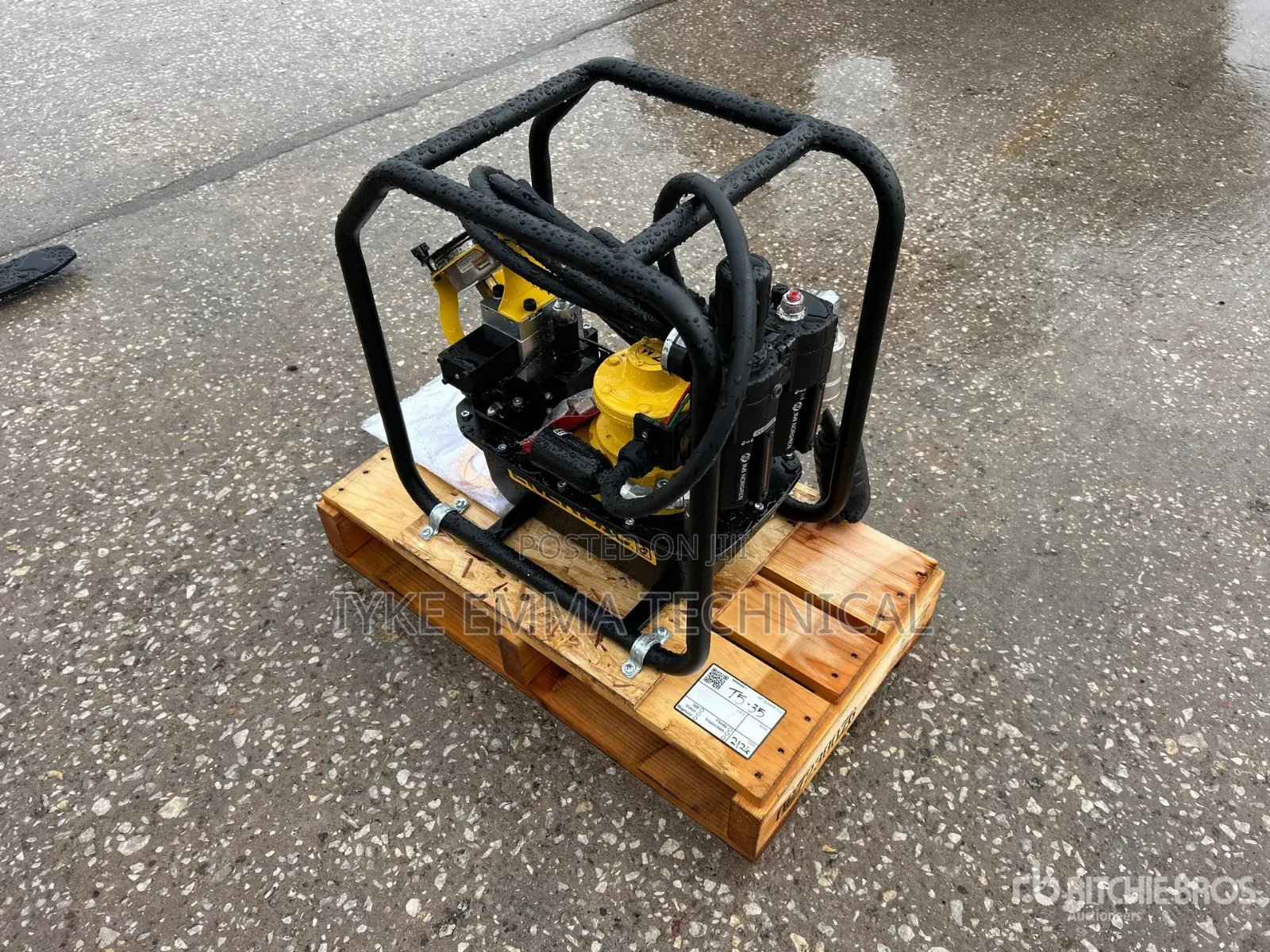 Enerpac Za4208tx-E Air Hydraulic Torque Wrench Pump