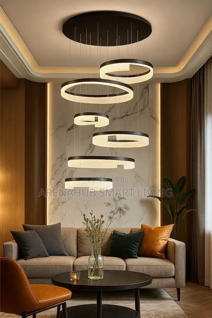 1000mm Staircase Dropping Luxury Chandelier Led