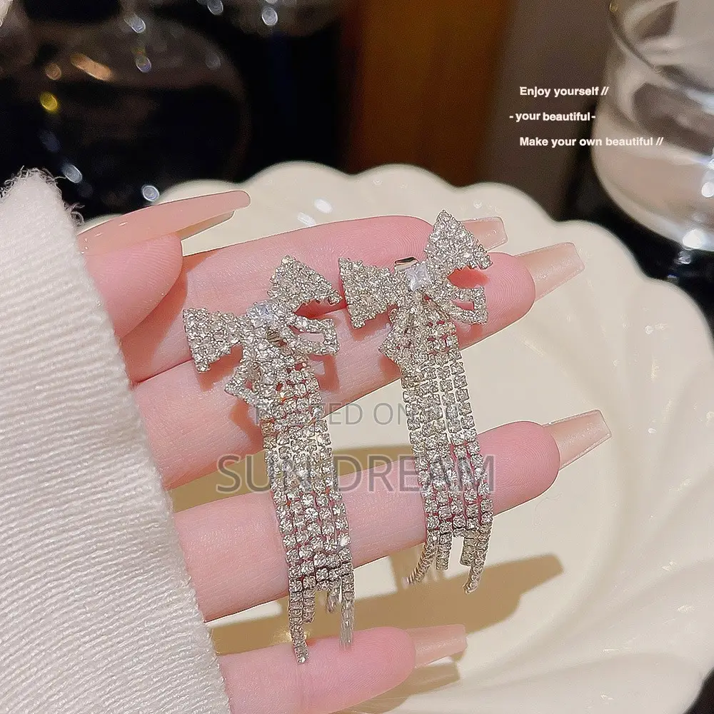 Lady Earrings Silver Earrings Woman Gift