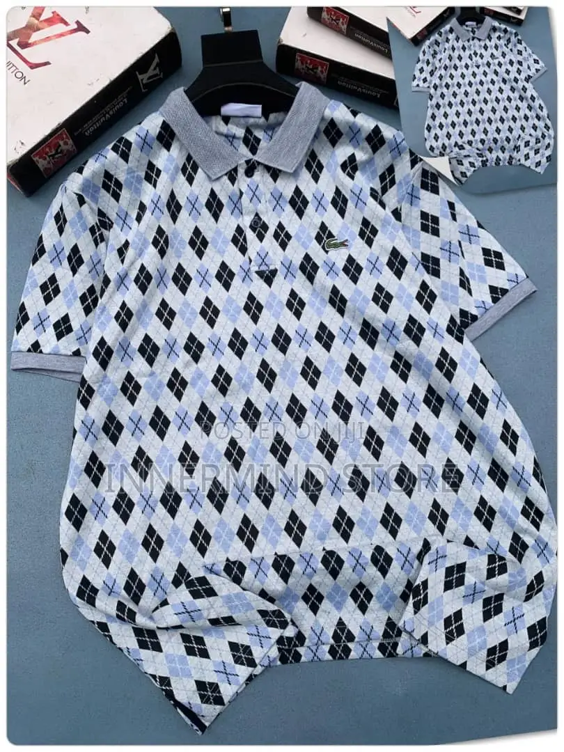 Top Notch Quality Lacoste T-Shirt Collar Neck
