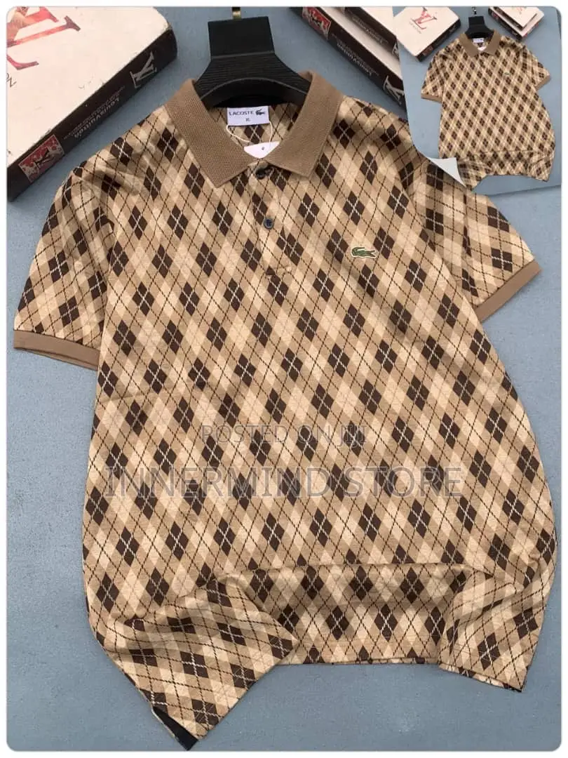 Top Notch Quality Lacoste T-Shirt Collar Neck