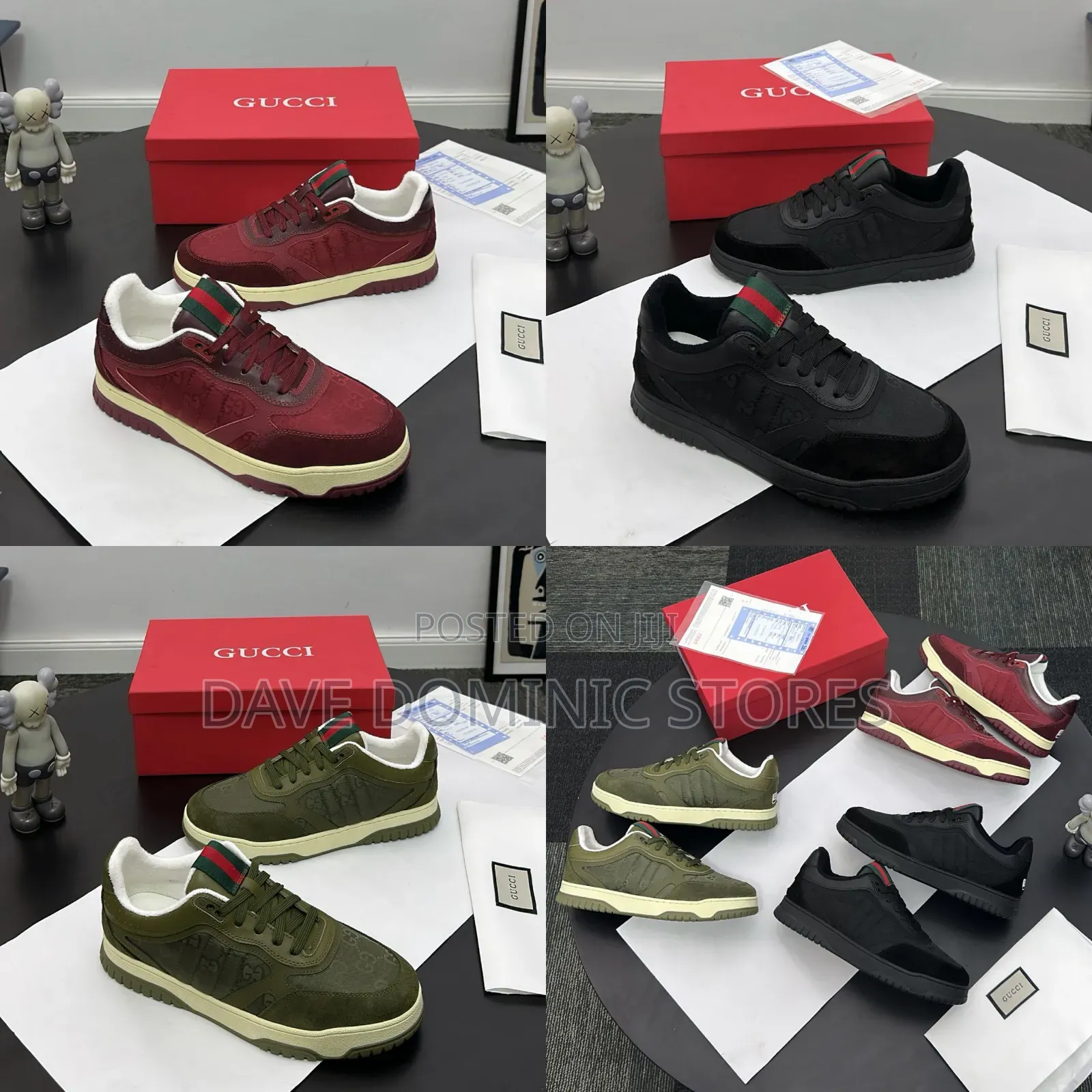 Gucci Re-Web Men Sneakers