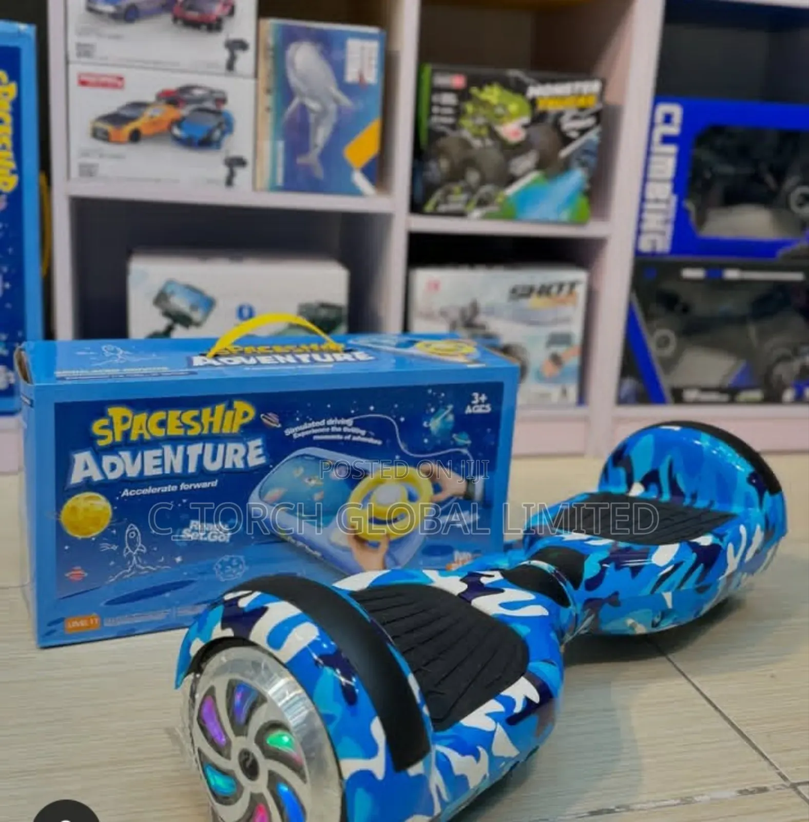 Hoverboard and Car Racing