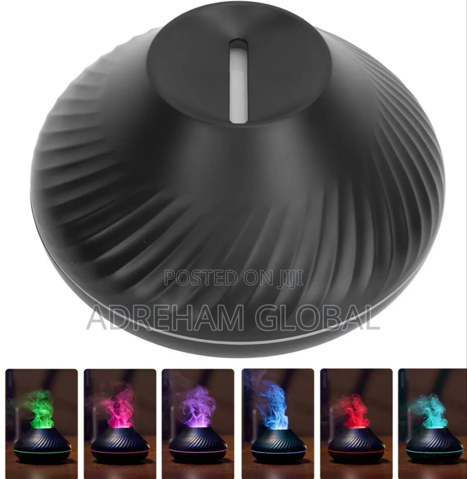 Colour Changing Aroma Humidifier 
Available in Black and White
