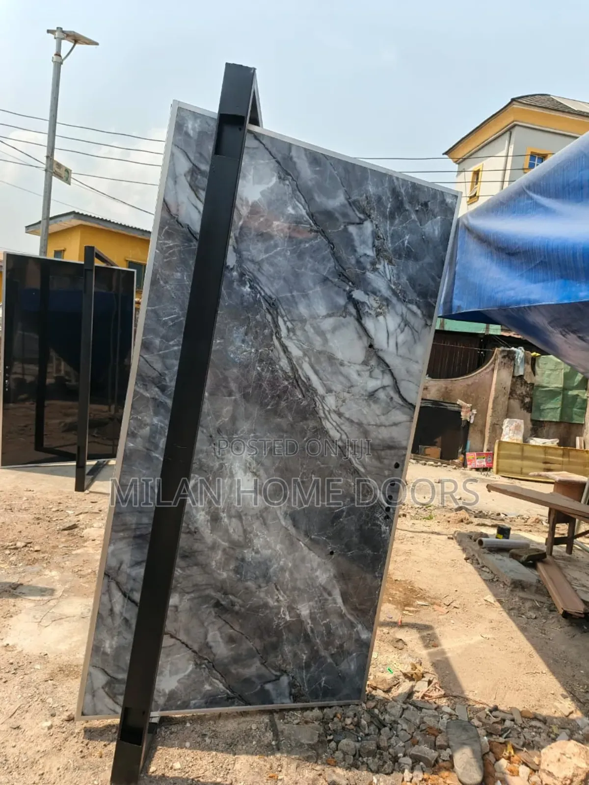 4ft By 8ft Extra Height Nigerian Made Pivot Security Door