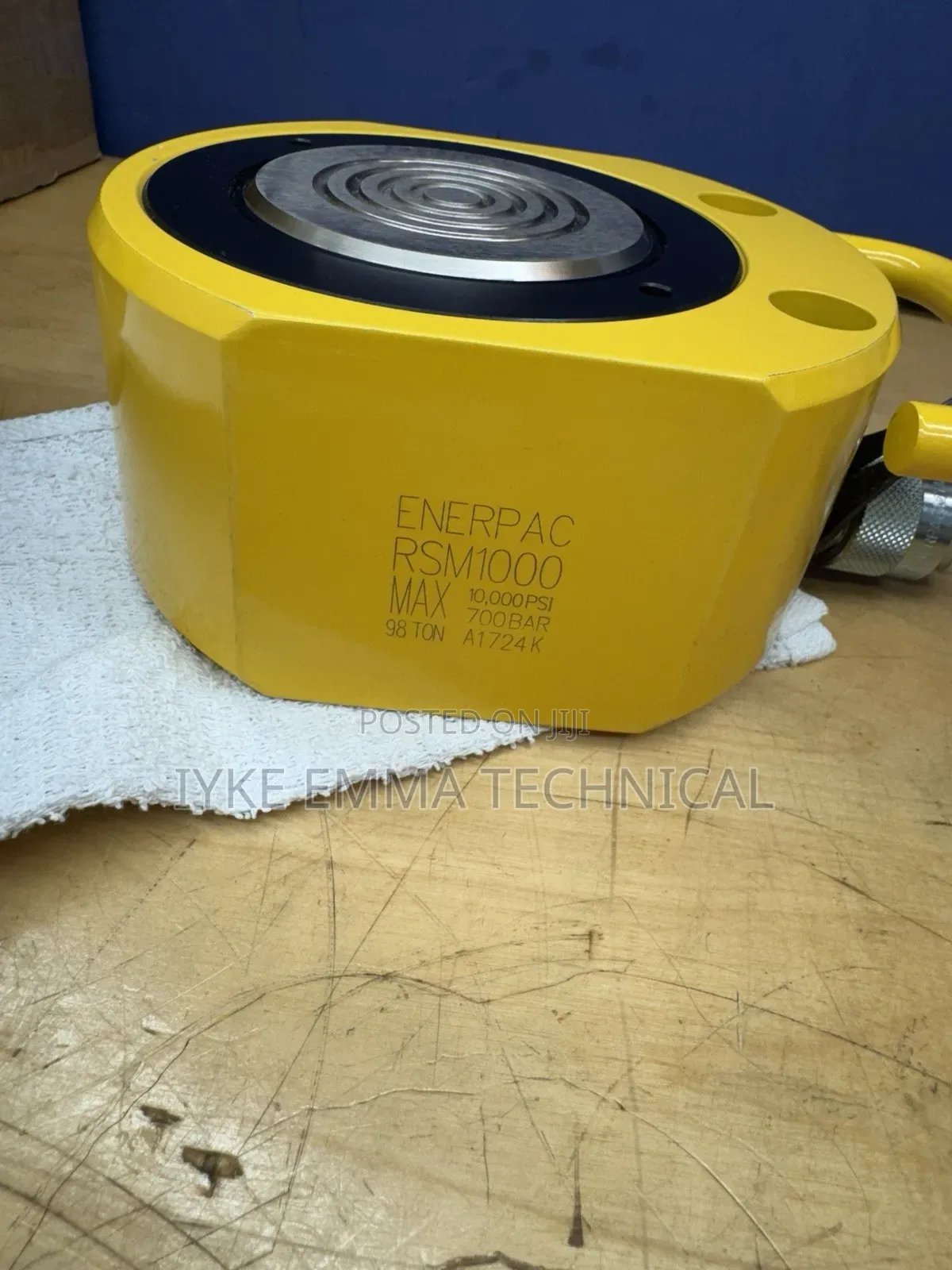 Enerpac New Rsm1000 Hydraulic Cylinder Ram 100 Ton 5/8" Stroke