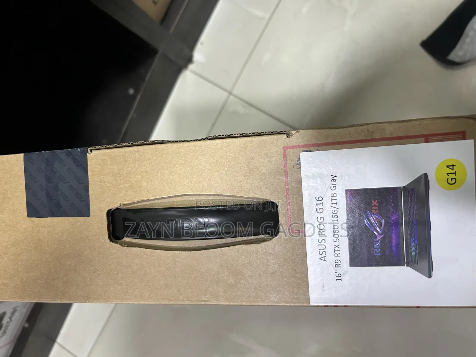 New Laptop Asus ROG Strix G16 G614 16GB AMD Ryzen 9 SSD 1T