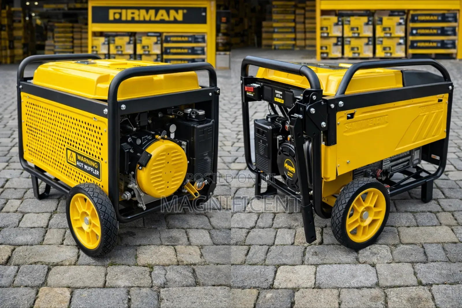 Oringinal 4.5 Kva Soundproof Firman