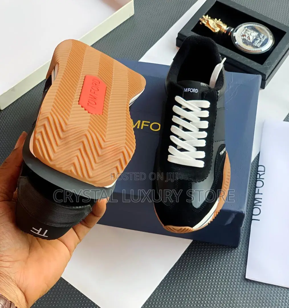 Tom Ford Quality Luxury Men Sneakers
