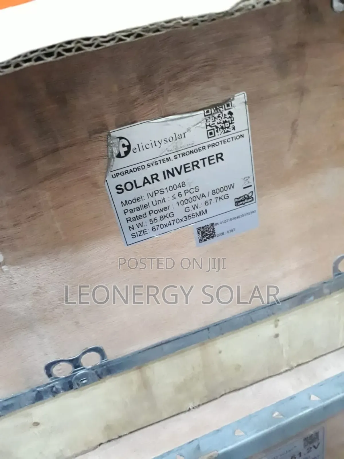 Felicity 10kva 48v Non Hybrid Inverter Transformer (Ivps)