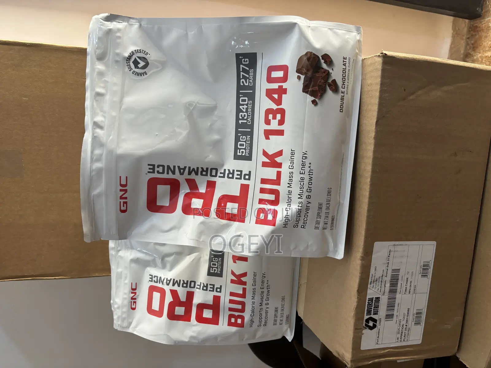 GNC Pro Bulk 1340 7lbs