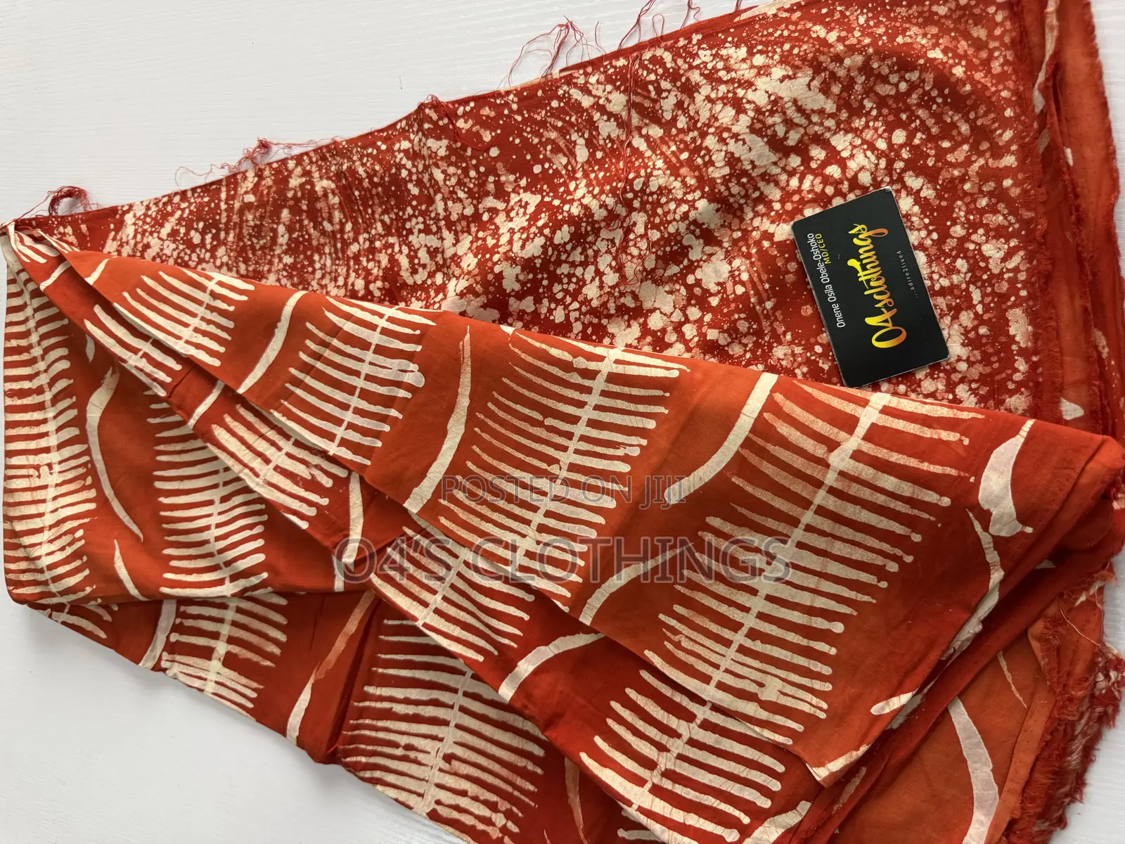 Hand Designed Shaky Chiffon Batik