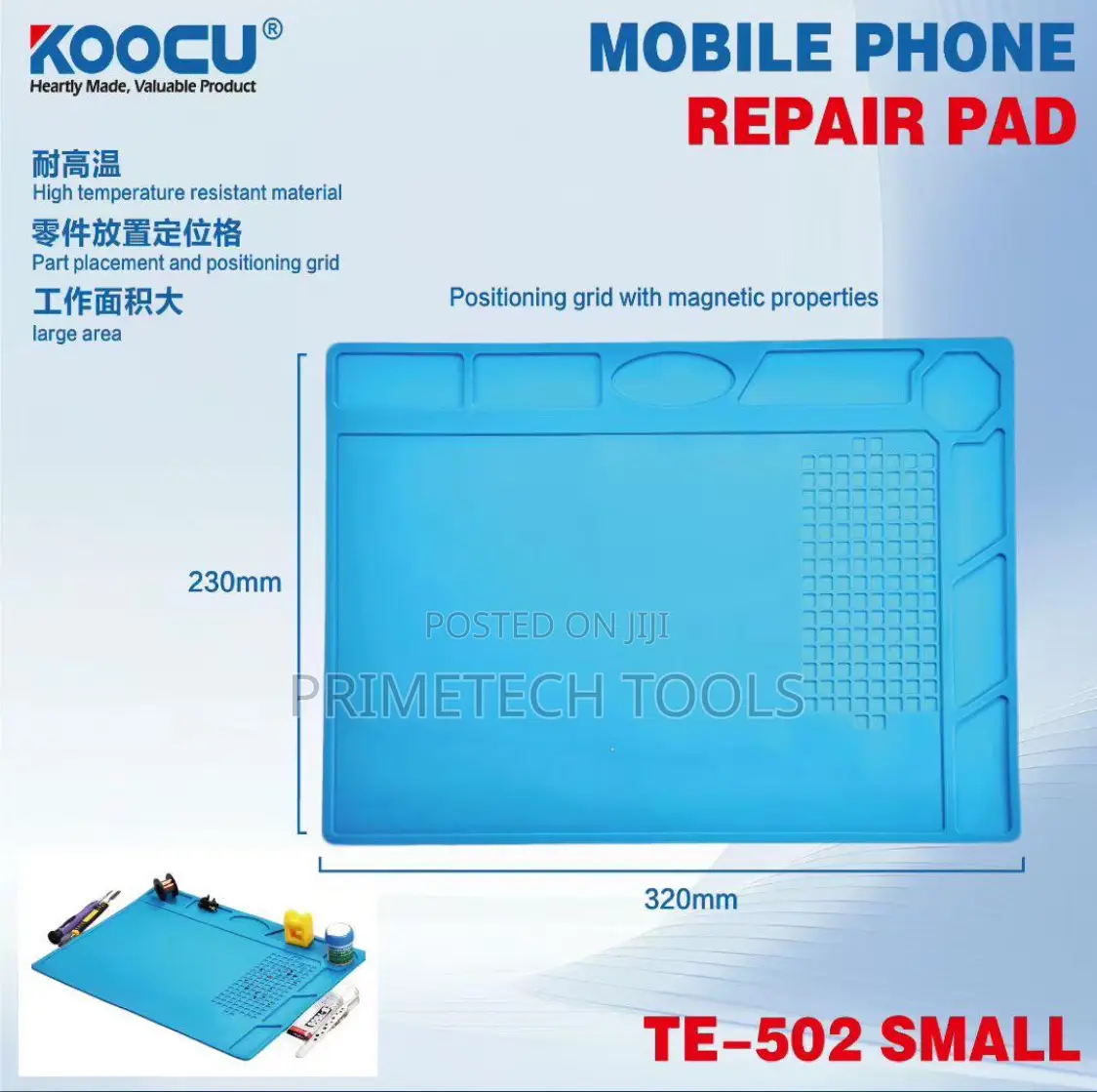 Magnetic Silicone Repair Mat for Phones
