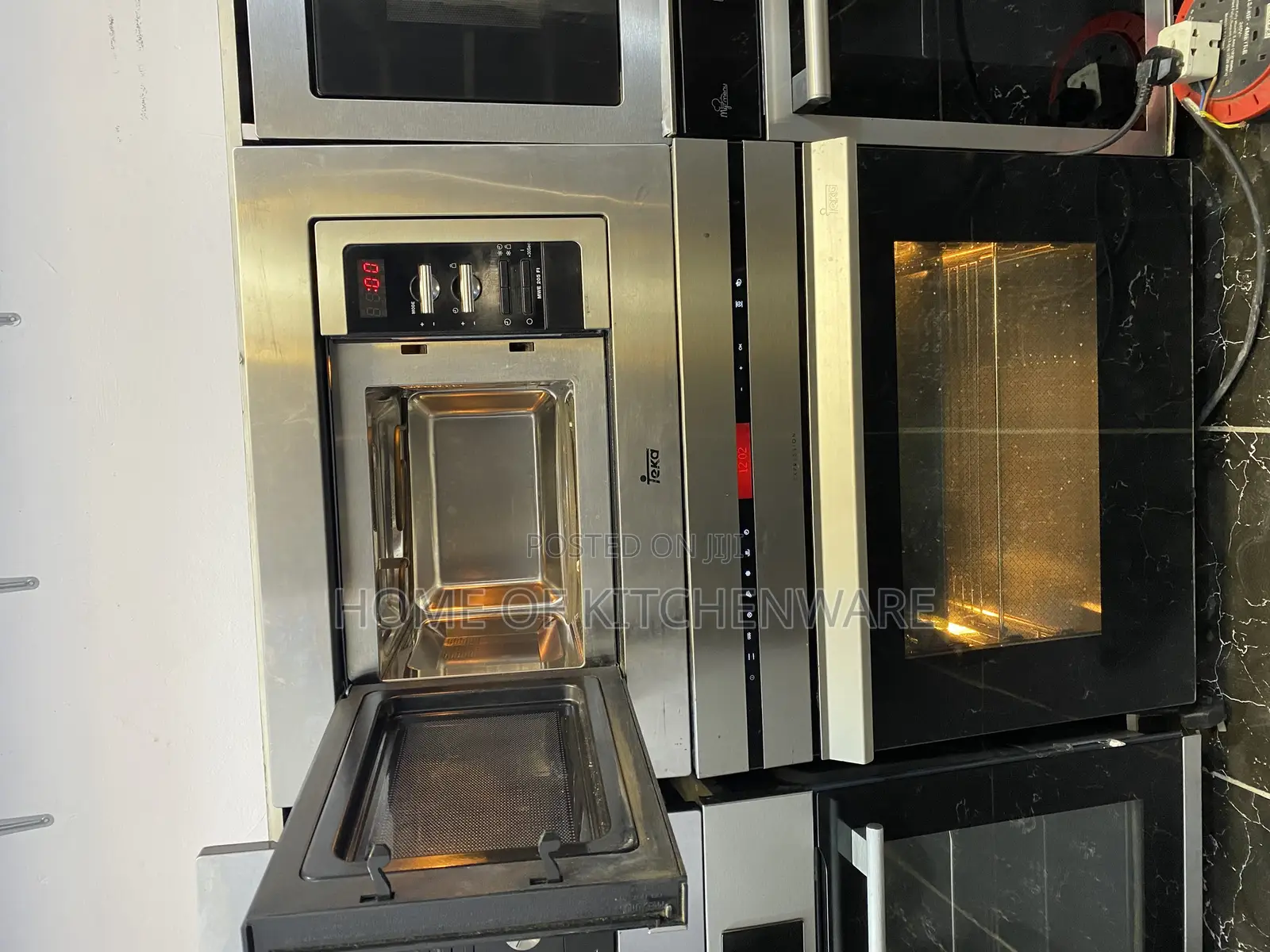 Electric Inbuilt / Built In  Oven And Microwave Teka Brand