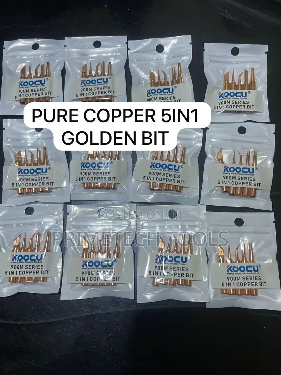 5 PCS Pure Copper Soldering Iron Tips Set for Solder Iron