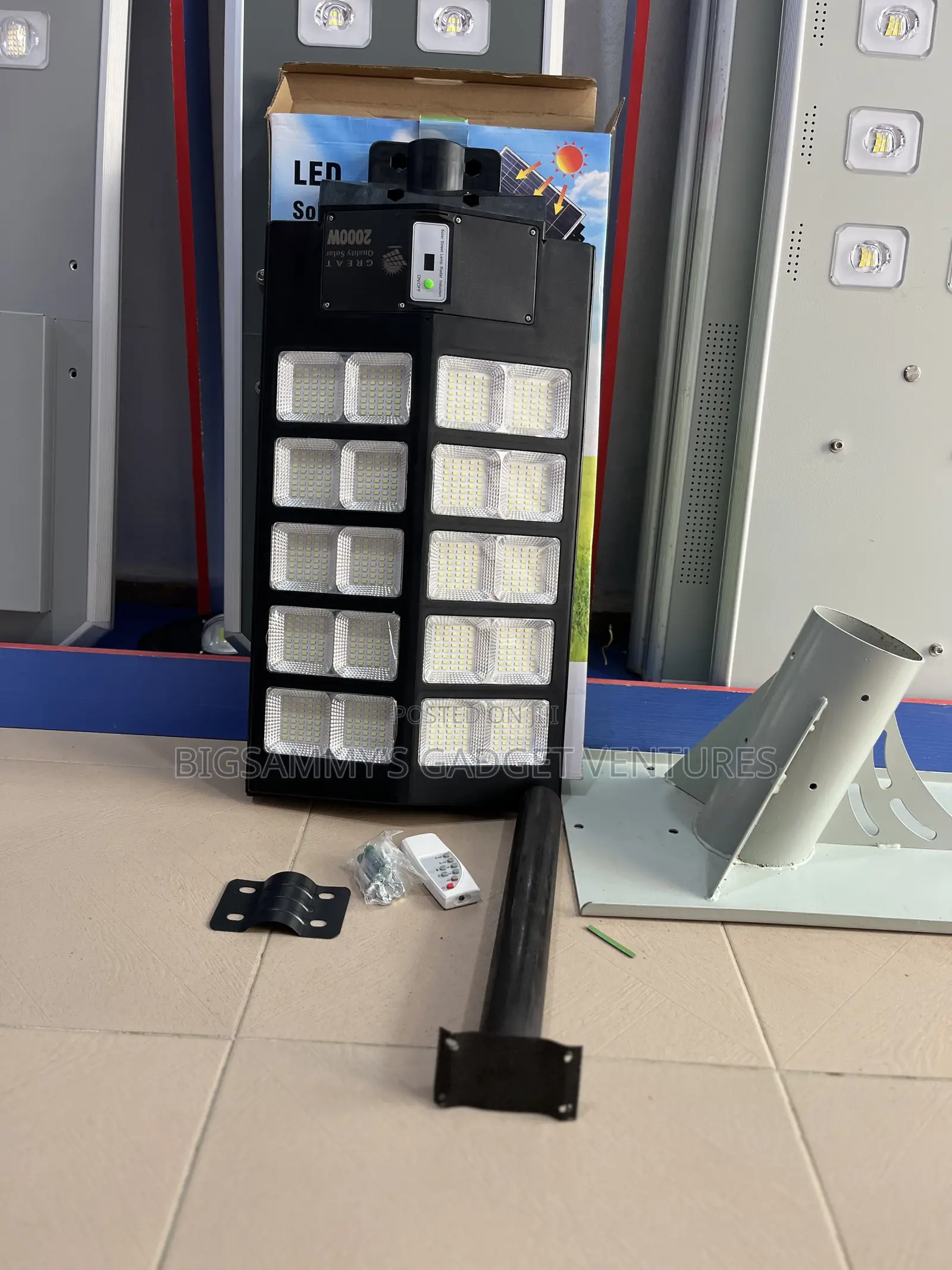 2000watts Led Solar Street Light