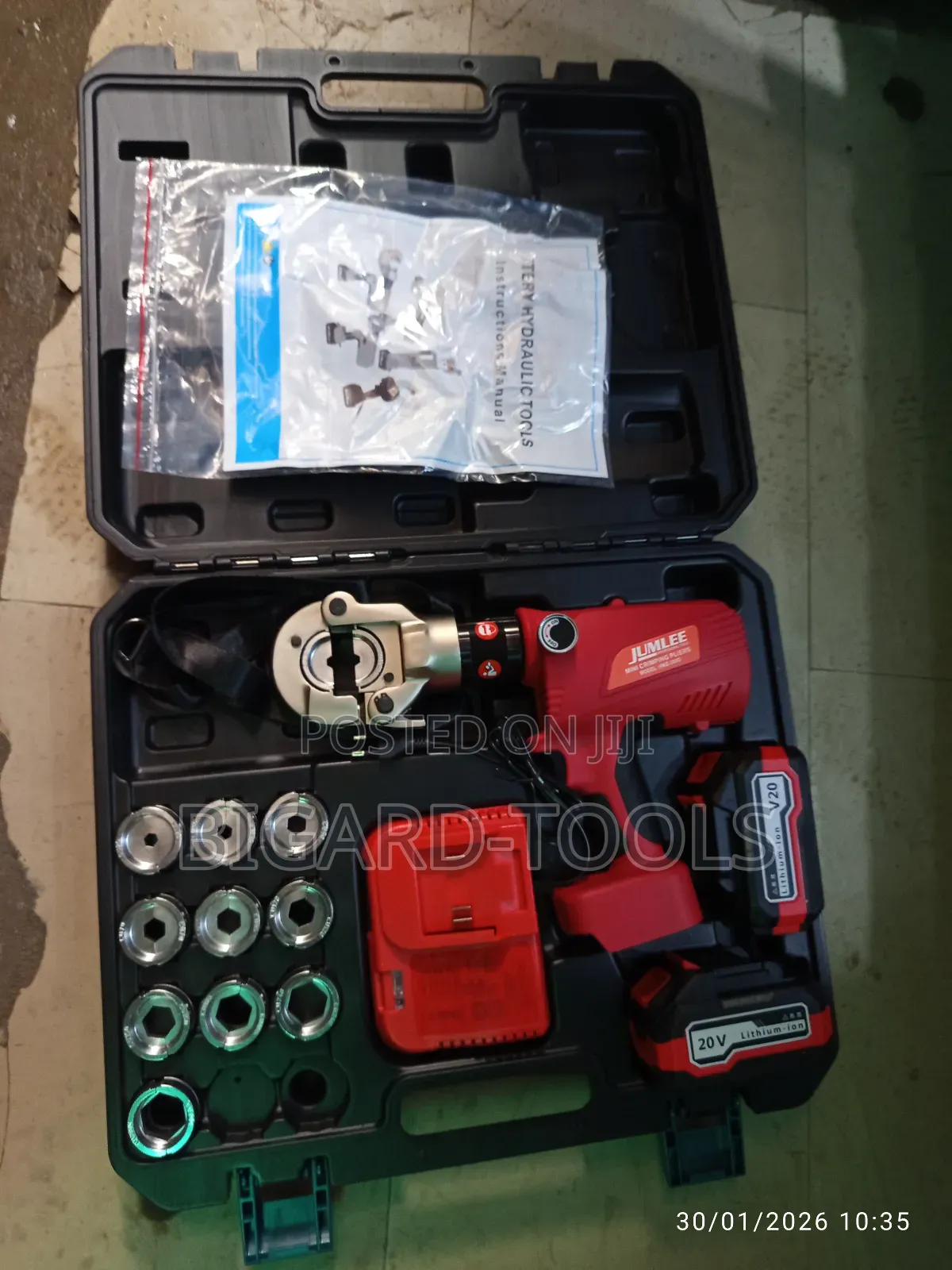 Crimping Tools Rechargeable 300m