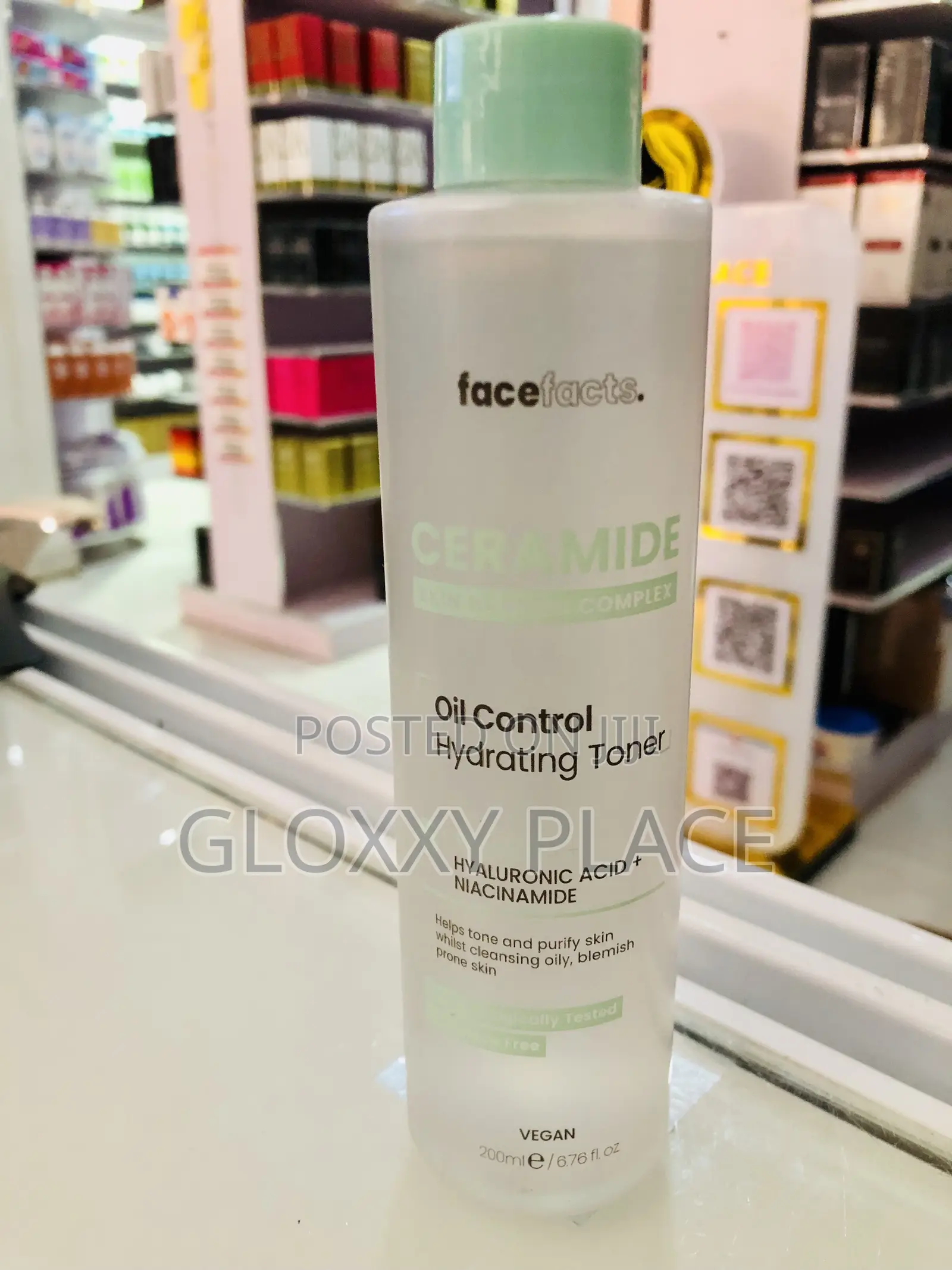 Facefacts Ceramide Oil Control Hydrating Toner