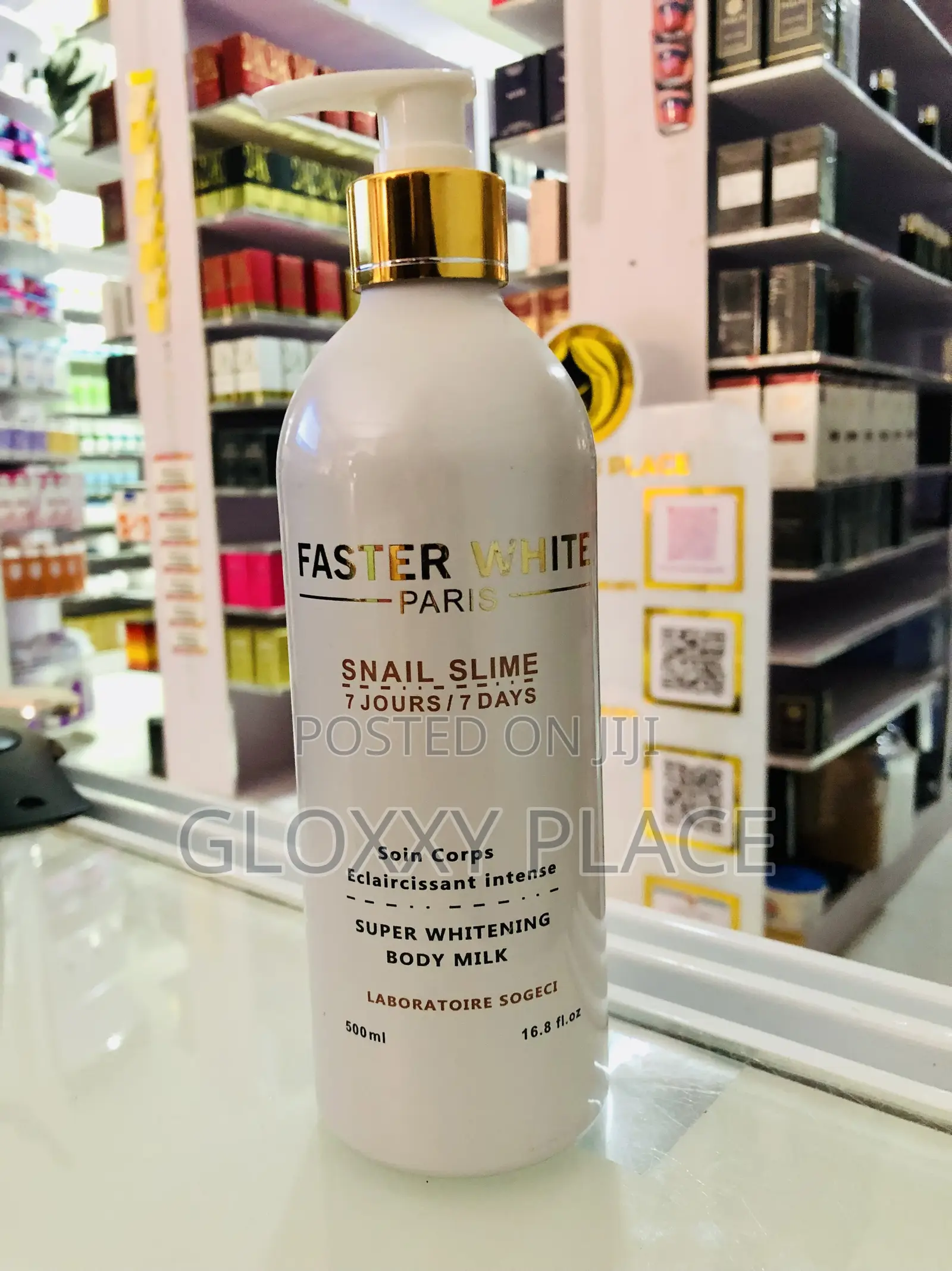 Faster White Paris Snail Slim Body Lotion