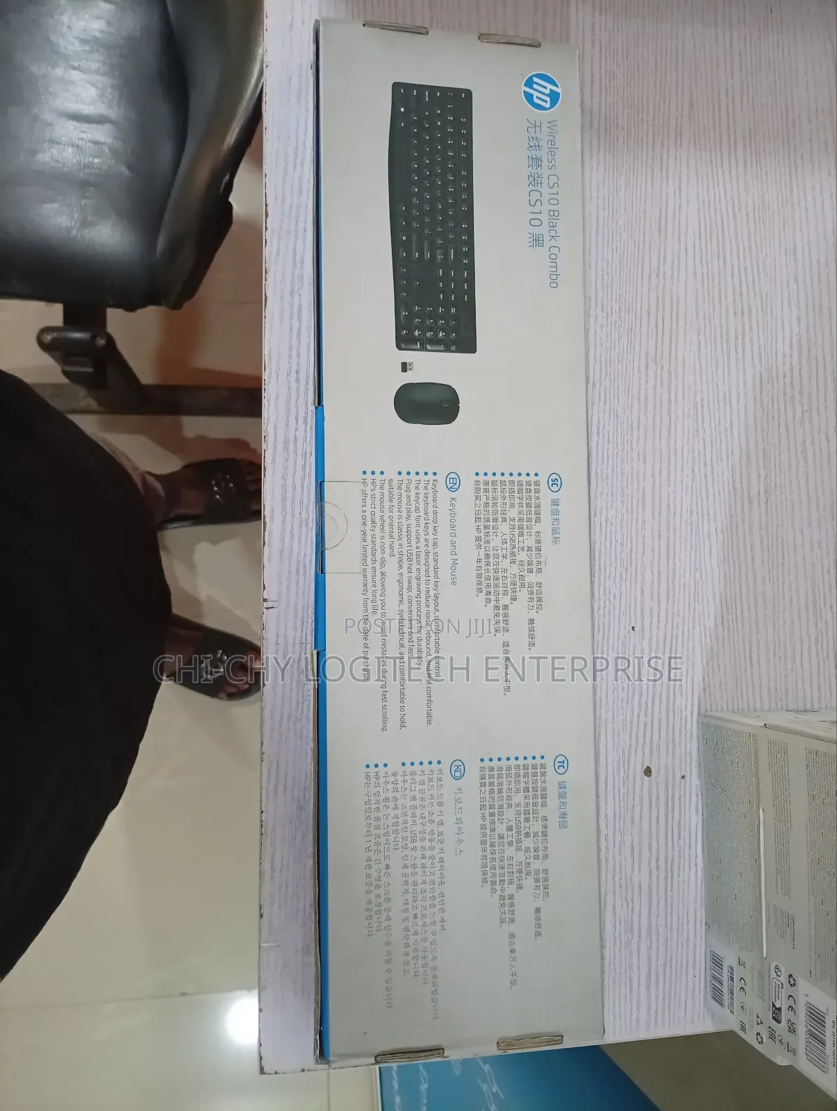 Hp Cs10 Wireless Keyboard Mouse Combo – Full Size 2.4ghz