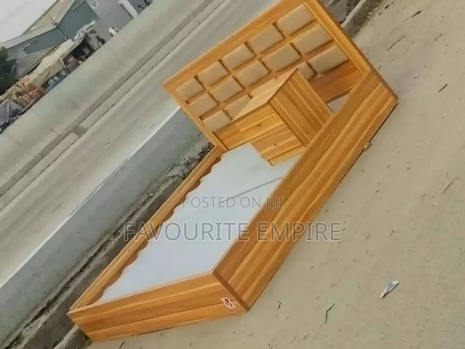 6by6 Bedframe With Side Drawer