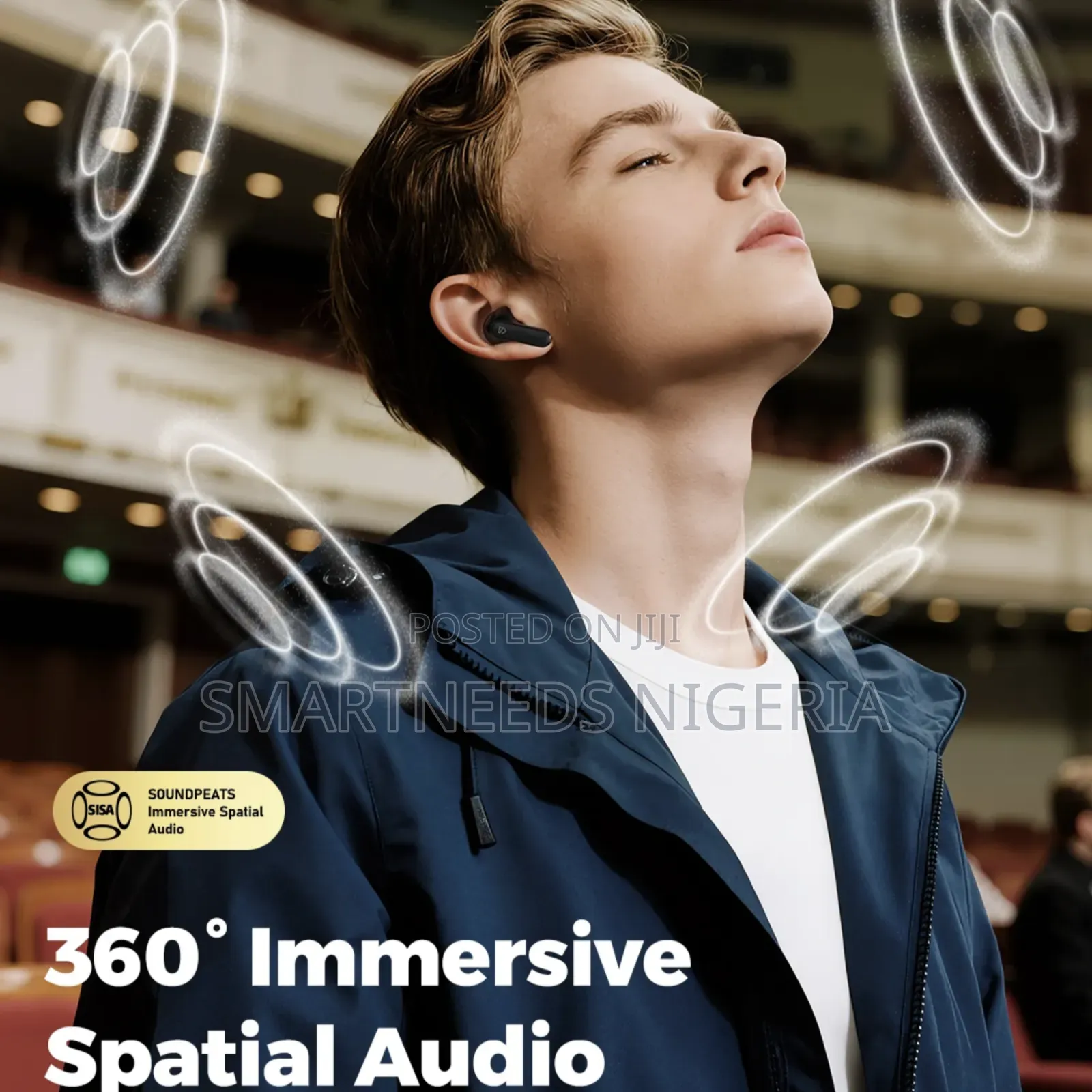 Soundpeats Q3 Pro Active Noice Cancelling Earphones Bt6.0,42h Playtime