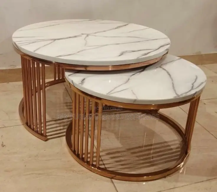 2in1 Marble Top Coffee/Center Table