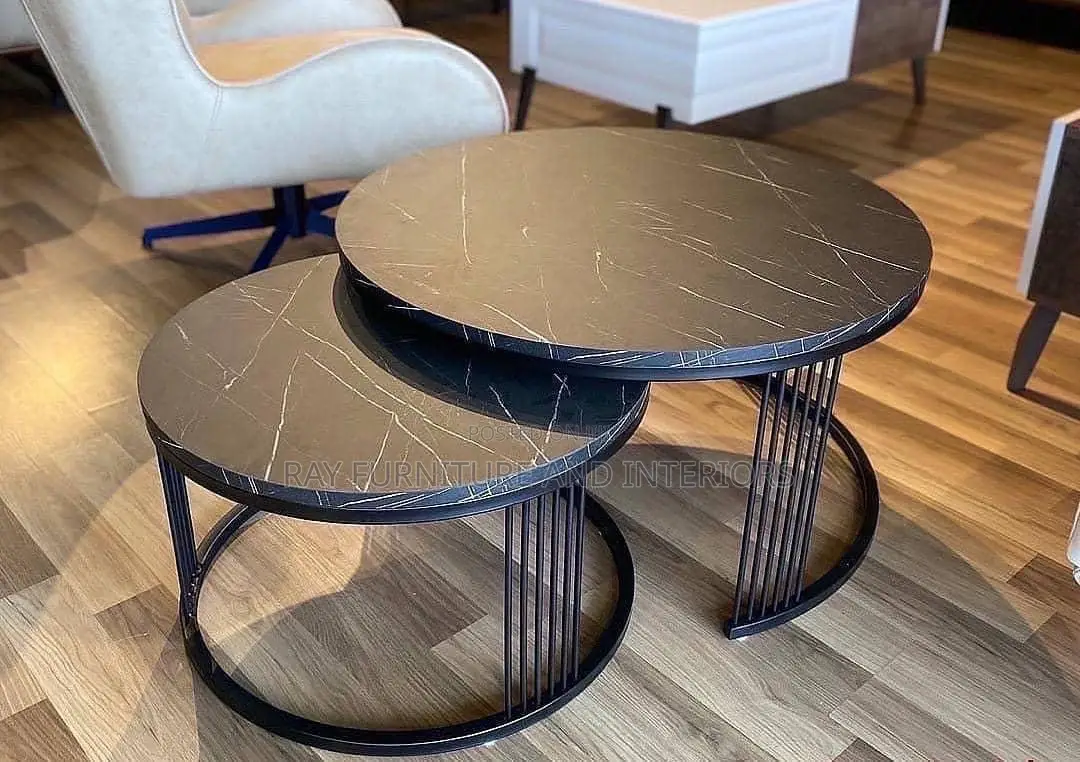 2in1 Marble Top Coffee/Center Table
