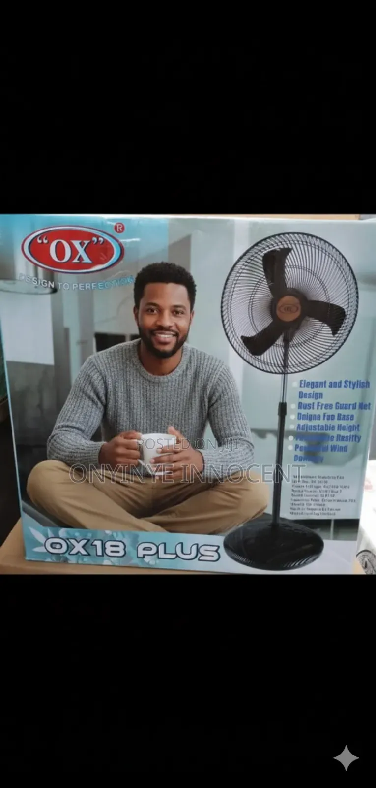 Ox 18 Plus Standing Fan (Model: Sf-1618