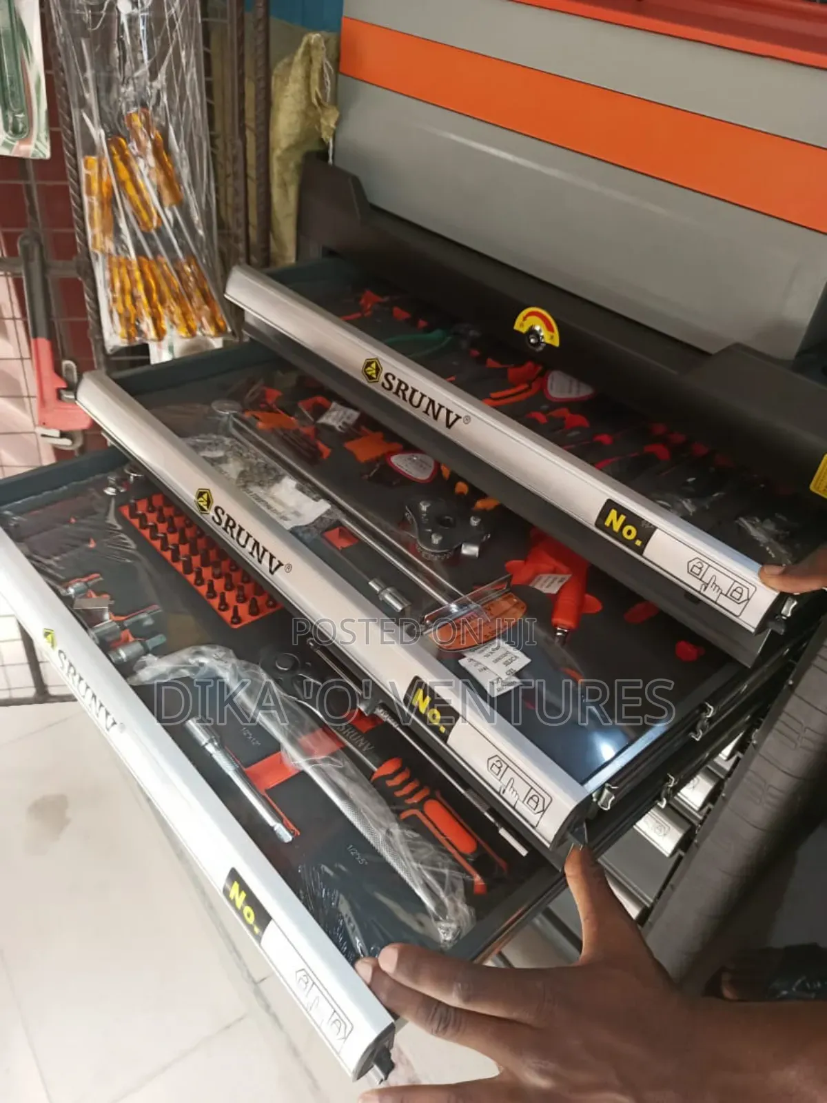 7-Drawer Auto Repair Mobile Toolbox